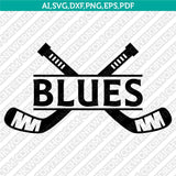 St. Louis Blues SVG Bundle – NHL Hockey Logo Vector Cricut