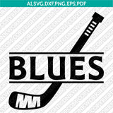 St. Louis Blues SVG Bundle – NHL Hockey Logo Vector Cricut