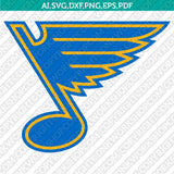 St. Louis Blues SVG Bundle – NHL Hockey Logo Vector Cricut