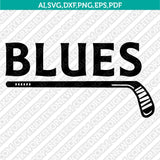 St. Louis Blues SVG Bundle – NHL Hockey Logo Vector Cricut