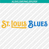 St. Louis Blues SVG Bundle – NHL Hockey Logo Vector Cricut