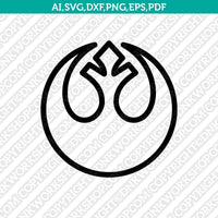 Star Wars Rebel Alliance Earring Pendant Jewelry Template Laser SVG Cut File Cricut Clipart Png Eps Dxf Vector