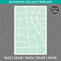 Photo Collage Template Canva Style 20