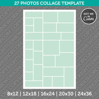 Canva Photo Collage Template Style 21
