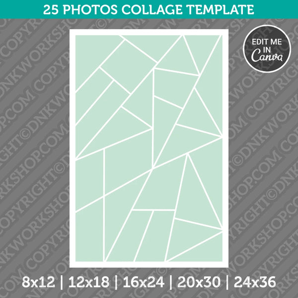Canva Photo Collage Template Style 27