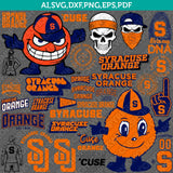 Syracuse Orange SVG Bundle | NCAA College Vector Cricut