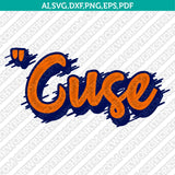 Syracuse Orange SVG Bundle | NCAA College Vector Cricut