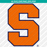 Syracuse Orange SVG Bundle | NCAA College Vector Cricut