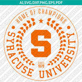 Syracuse Orange SVG Bundle | NCAA College Vector Cricut