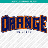Syracuse Orange SVG Bundle | NCAA College Vector Cricut