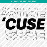 Syracuse Orange SVG Bundle | NCAA College Vector Cricut