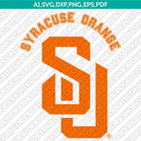Syracuse Orange SVG Bundle | NCAA College Vector Cricut