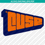 Syracuse Orange SVG Bundle | NCAA College Vector Cricut
