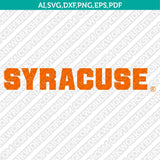 Syracuse Orange SVG Bundle | NCAA College Vector Cricut