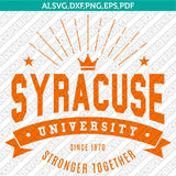 Syracuse Orange SVG Bundle | NCAA College Vector Cricut