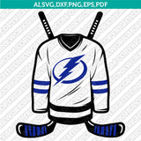 Tampa Bay Lightning SVG Bundle – NHL Hockey Logo Vector Cricut