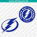 Tampa Bay Lightning Logo SVG | NHL Hockey Vector Cricut Silhouette