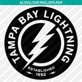 Tampa Bay Lightning SVG Bundle – NHL Hockey Logo Vector Cricut