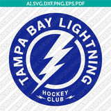 Tampa Bay Lightning SVG Bundle – NHL Hockey Logo Vector Cricut