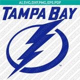 Tampa Bay Lightning SVG Bundle – NHL Hockey Logo Vector Cricut