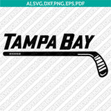 Tampa Bay Lightning SVG Bundle – NHL Hockey Logo Vector Cricut
