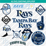 Tampa Bay Rays SVG Bundle – MLB Baseball Logo Vector Cricut