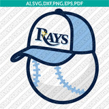 Tampa Bay Rays SVG Bundle – MLB Baseball Logo Vector Cricut
