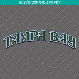 Tampa Bay Rays SVG Bundle – MLB Baseball Logo Vector Cricut