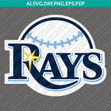 Tampa Bay Rays SVG Bundle – MLB Baseball Logo Vector Cricut