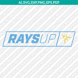 Tampa Bay Rays SVG Bundle – MLB Baseball Logo Vector Cricut
