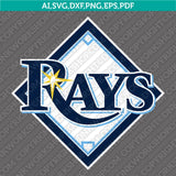 Tampa Bay Rays SVG Bundle – MLB Baseball Logo Vector Cricut