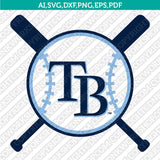 Tampa Bay Rays SVG Bundle – MLB Baseball Logo Vector Cricut