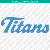 Tennessee Titans SVG Bundle – NFL Football Logo Vector Cricut