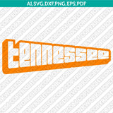 Tennessee Volunteers Logo SVG Bundle | NCAA College Vector Cricut