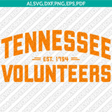 Tennessee Volunteers Logo SVG Bundle | NCAA College Vector Cricut
