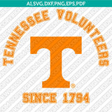 Tennessee Volunteers Logo SVG Bundle | NCAA College Vector Cricut