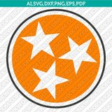 Tennessee Volunteers Logo SVG Bundle | NCAA College Vector Cricut