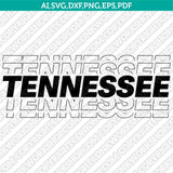 Tennessee Volunteers Logo SVG Bundle | NCAA College Vector Cricut
