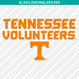 Tennessee Volunteers Logo SVG Bundle | NCAA College Vector Cricut