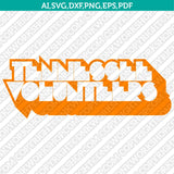Tennessee Volunteers Logo SVG Bundle | NCAA College Vector Cricut