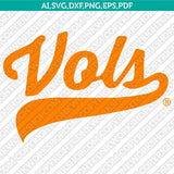Tennessee Volunteers Logo SVG Bundle | NCAA College Vector Cricut