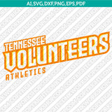 Tennessee Volunteers Logo SVG Bundle | NCAA College Vector Cricut
