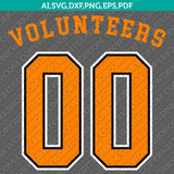Tennessee Volunteers Logo SVG Bundle | NCAA College Vector Cricut
