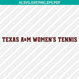 Texas A&M Aggies SVG Bundle | NCAA College Vector Cricut