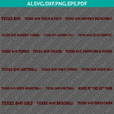 Texas A&M Aggies SVG Bundle | NCAA College Vector Cricut