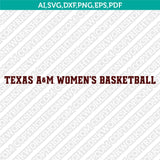 Texas A&M Aggies SVG Bundle | NCAA College Vector Cricut