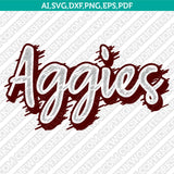 Texas A&M Aggies SVG Bundle | NCAA College Vector Cricut