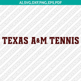 Texas A&M Aggies SVG Bundle | NCAA College Vector Cricut