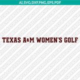 Texas A&M Aggies SVG Bundle | NCAA College Vector Cricut