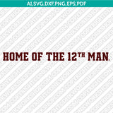 Texas A&M Aggies SVG Bundle | NCAA College Vector Cricut